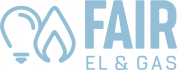 Fair El & Gas Logo Blå